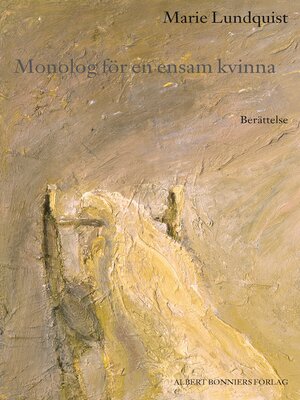 cover image of Monolog för en ensam kvinna